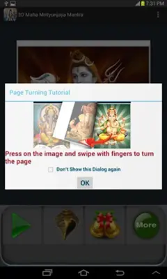 3D Maha Mrityunjaya Mantra android App screenshot 4